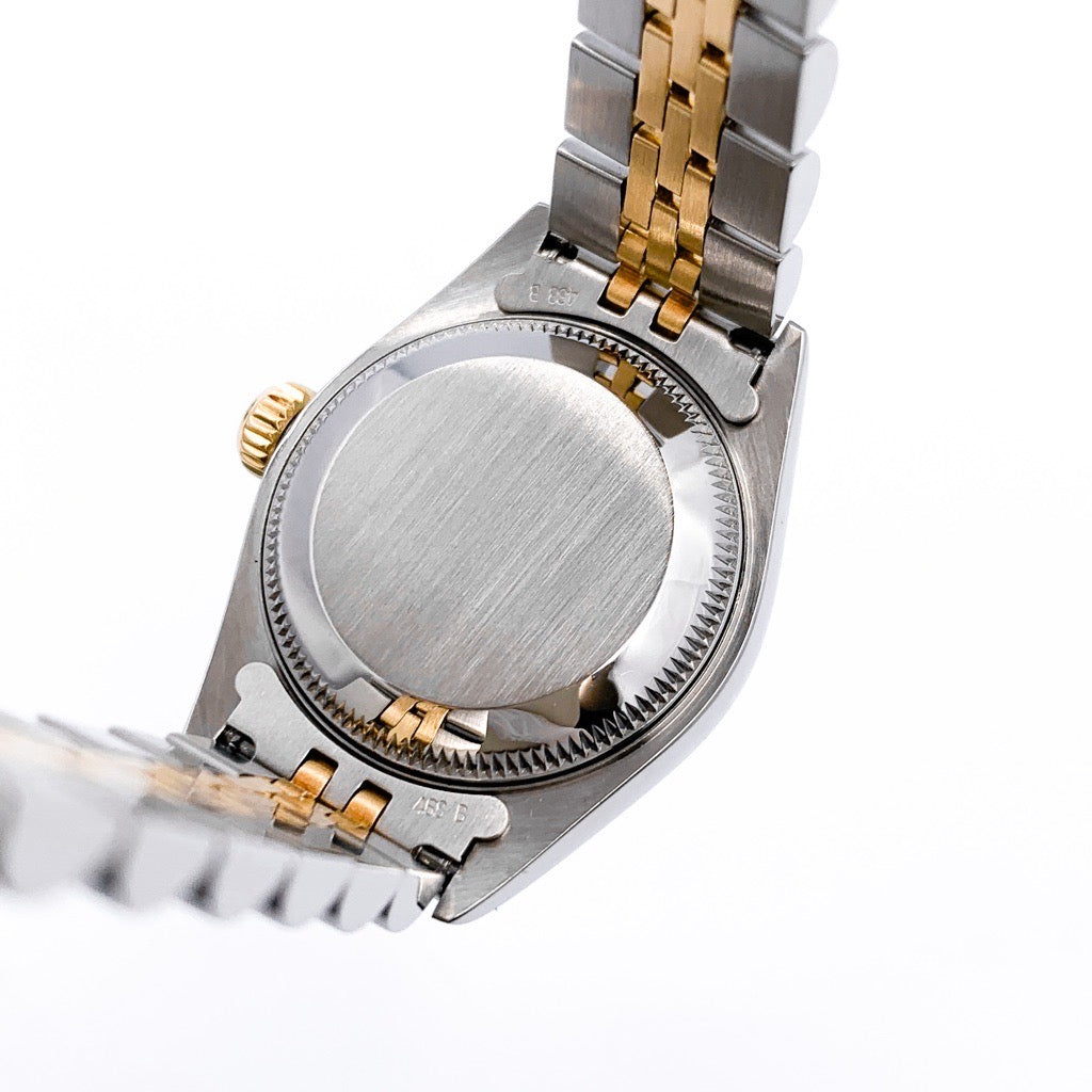 デイトジャスト 10P新ダイヤ シャンパン文字盤 コンビ 69173G