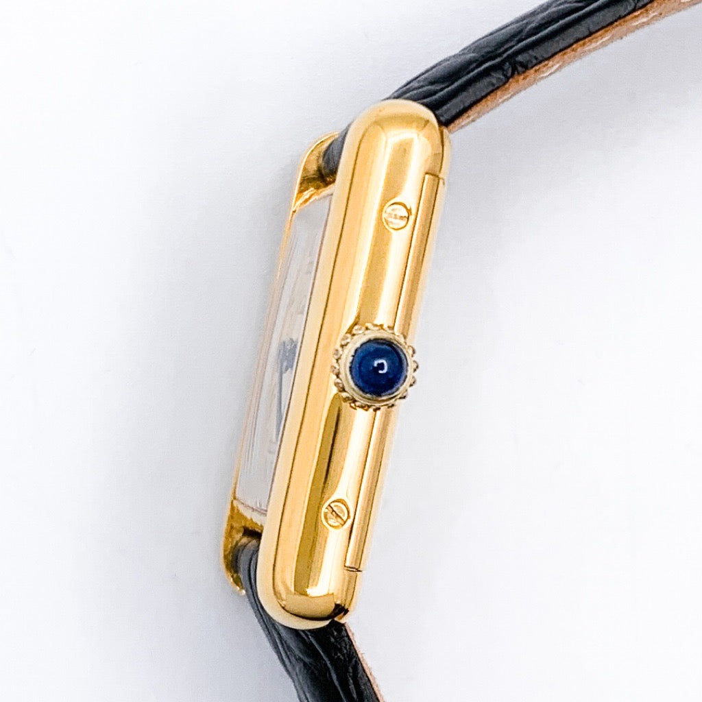 マストタンク SM 手巻き ベージュローマン文字盤 ゴールド