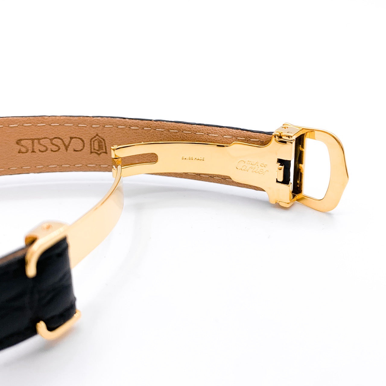 マストタンク SM 手巻き ベージュローマン文字盤 ゴールド