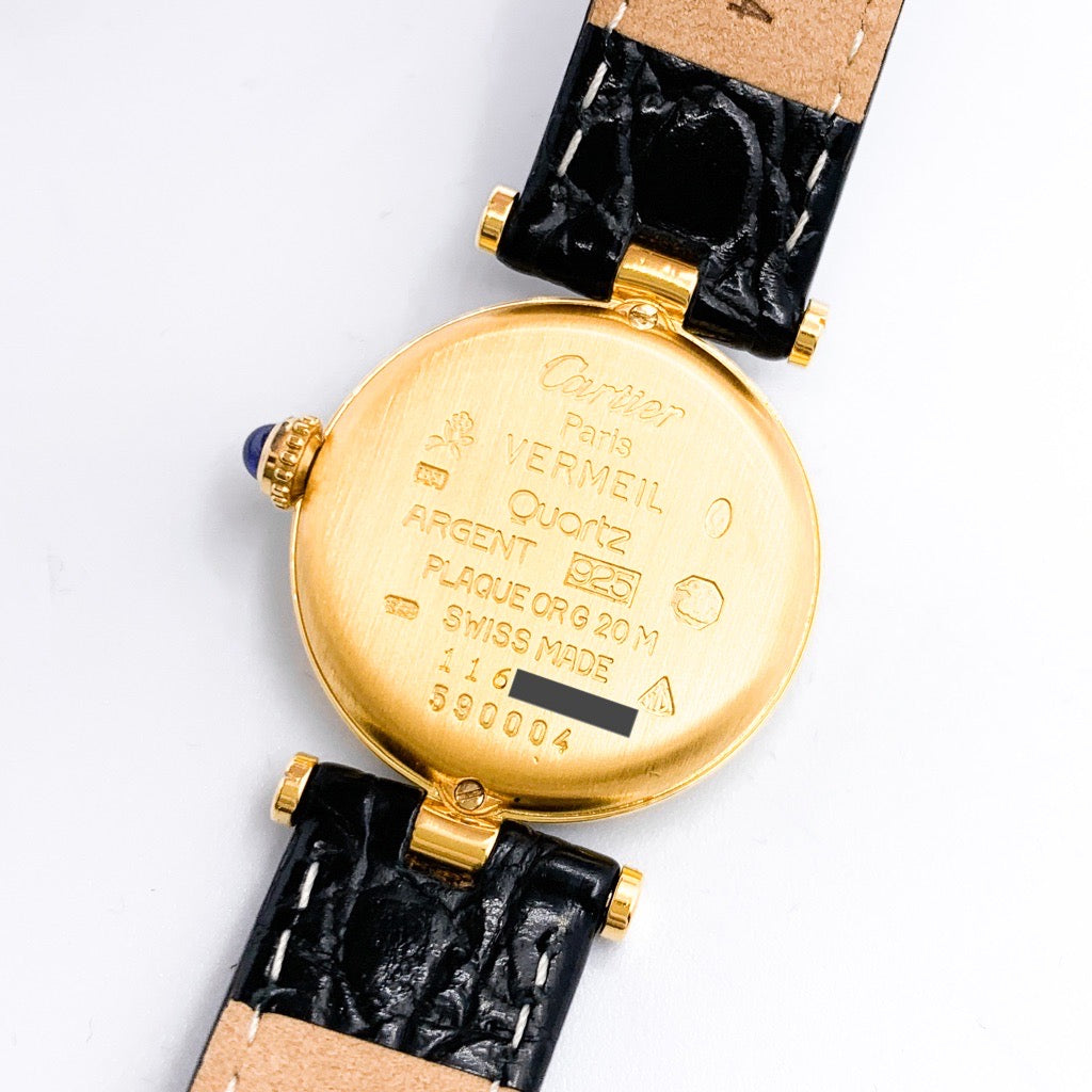 ヴァンドーム SM ローマン文字盤 ゴールド