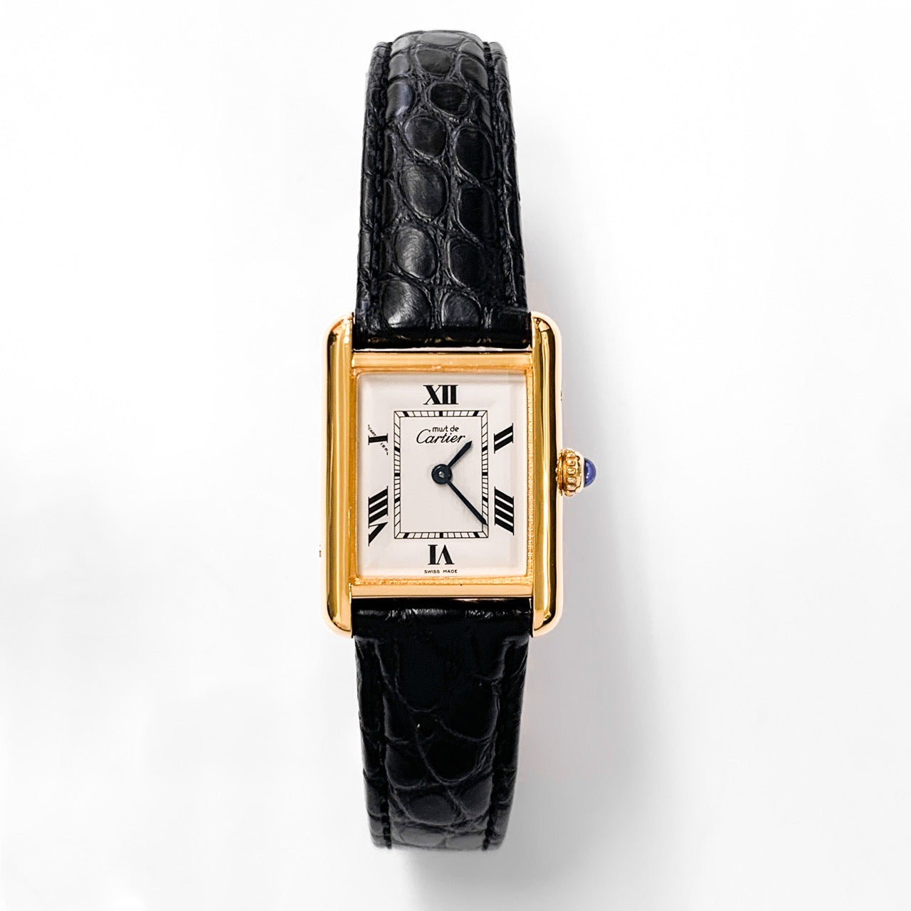 マストタンク MM 飛びホワイトローマン文字盤 ゴールド