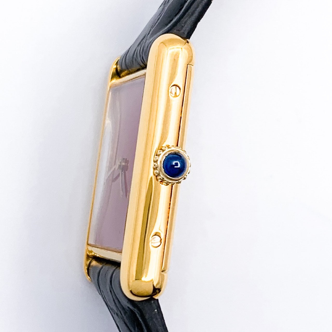 マストタンク LM 手巻き レッド文字盤 ゴールド