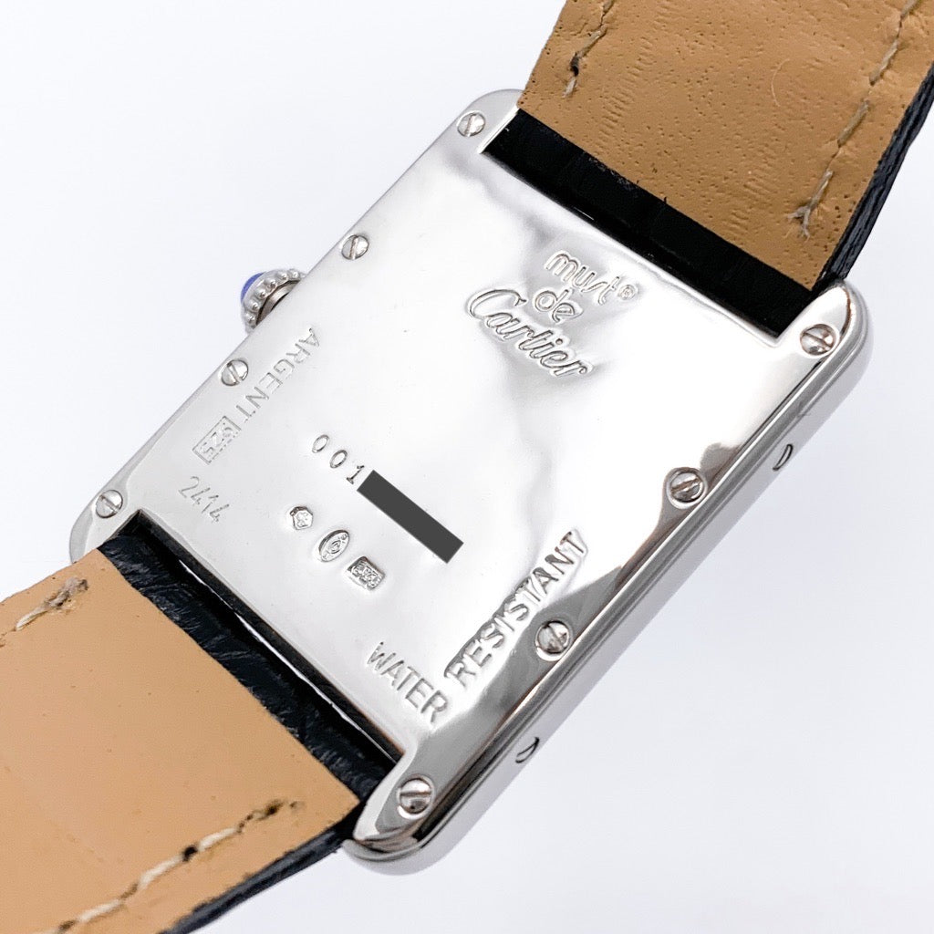 マストタンク XL デイト 3針 ホワイトアラビア文字盤 シルバー