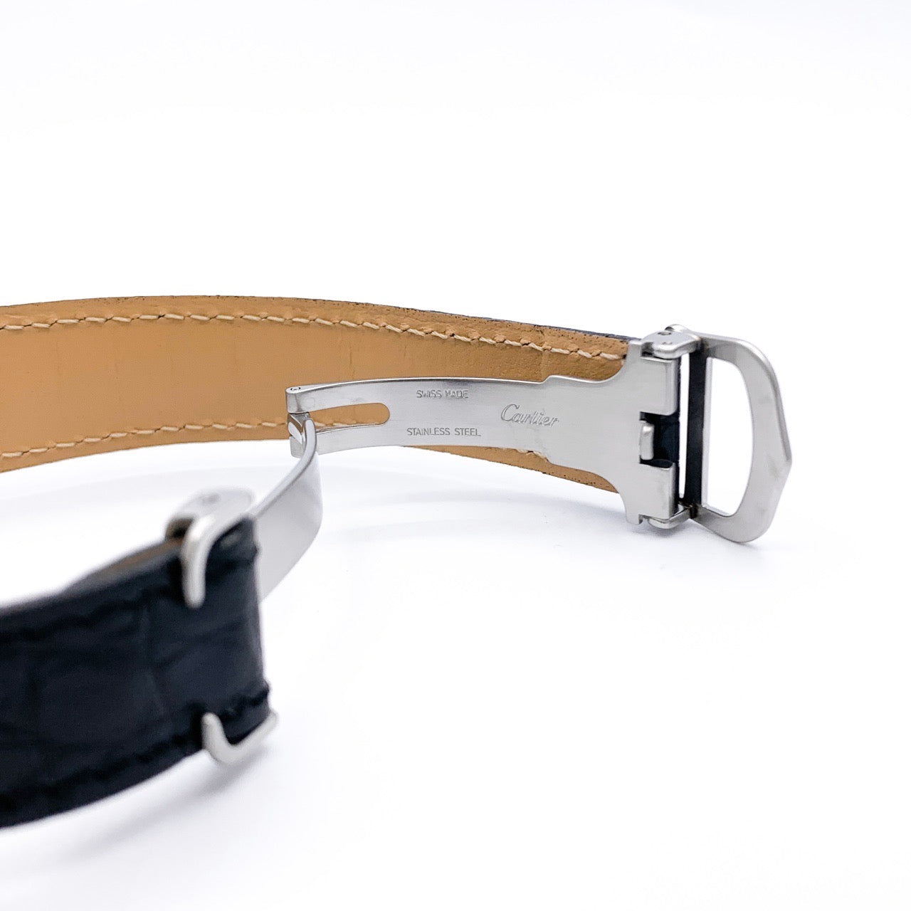 マストタンク XL デイト 3針 ホワイトアラビア文字盤 シルバー