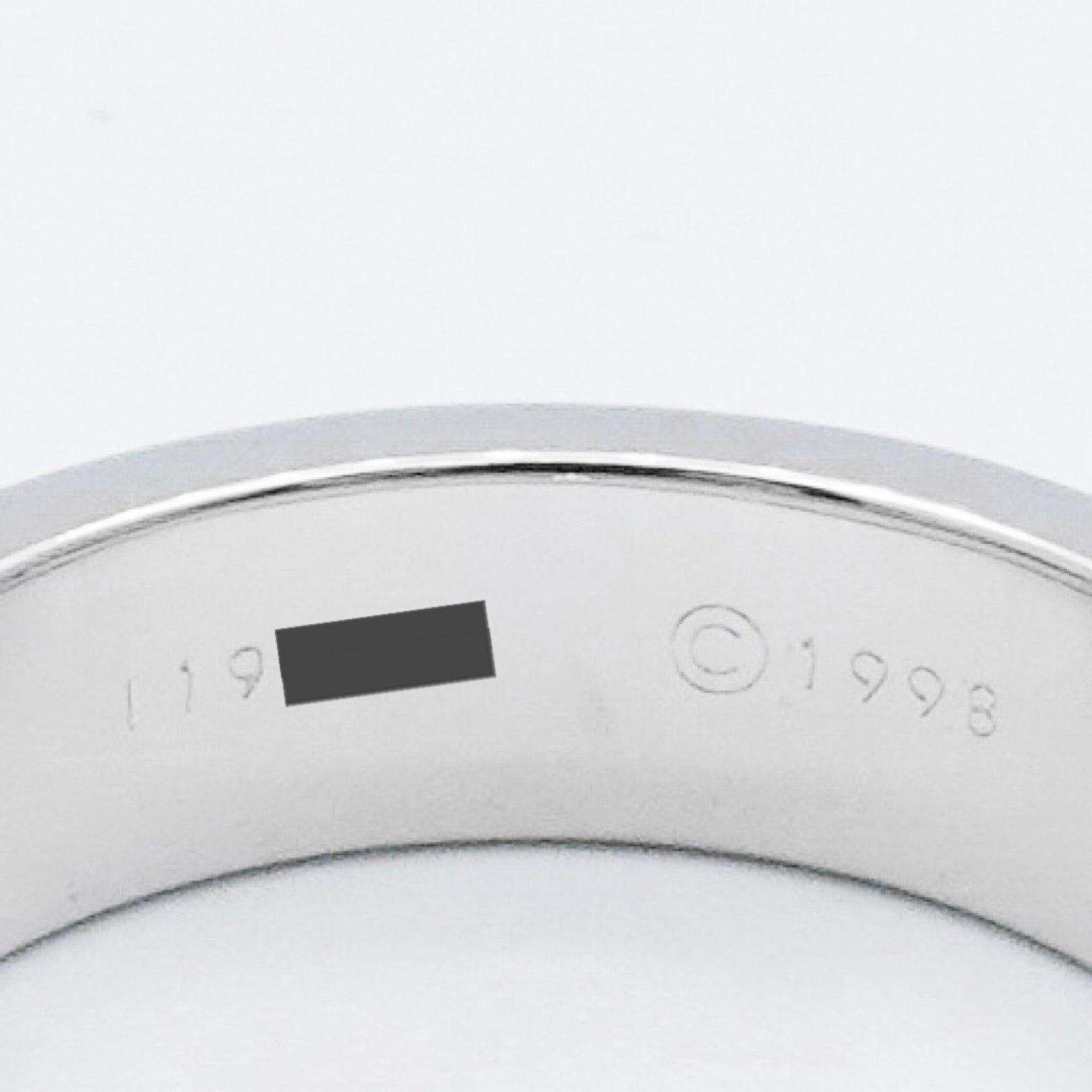 ラブリング WG 16号 純正ダイヤ3石