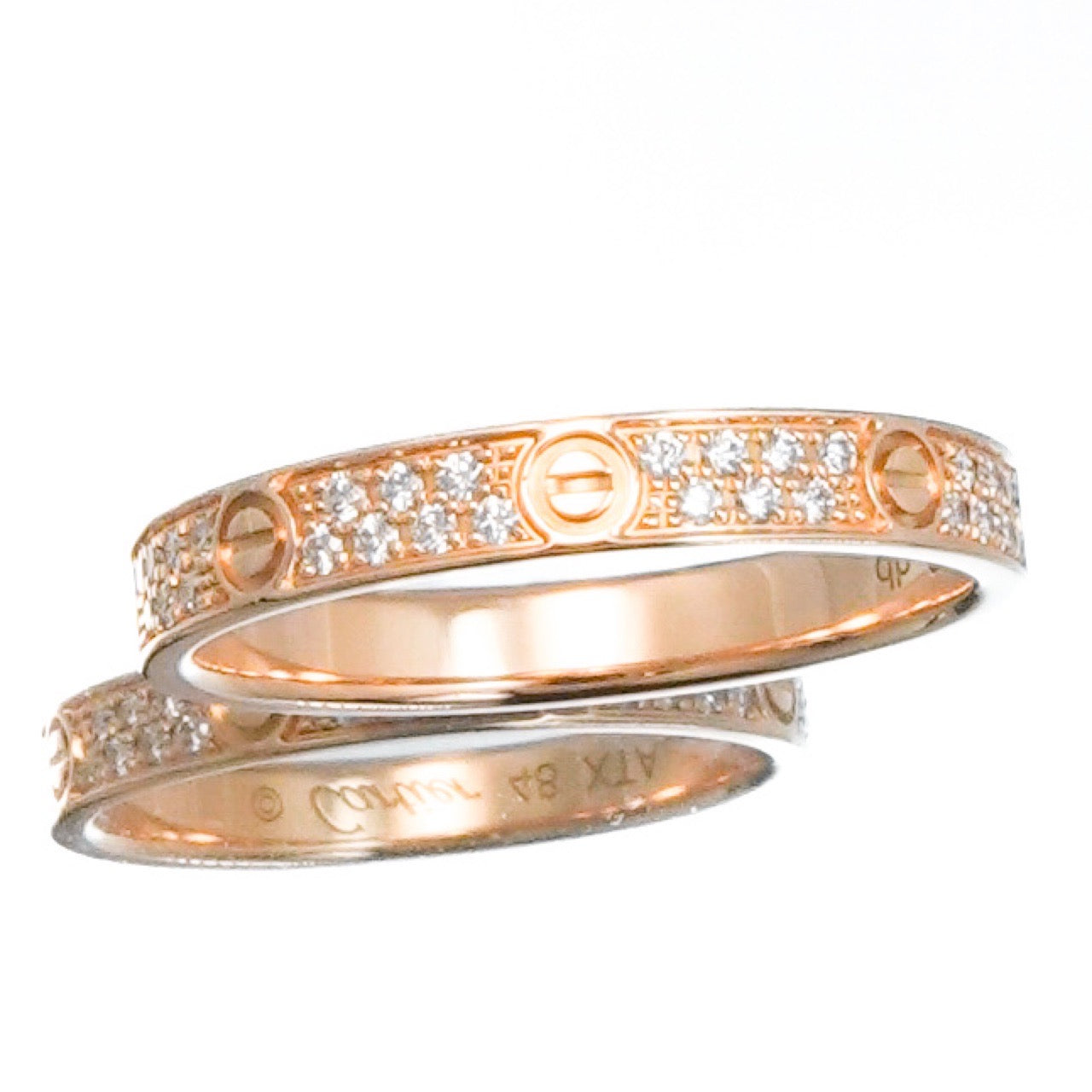 ミニラブリング PG 8号 純正ダイヤ