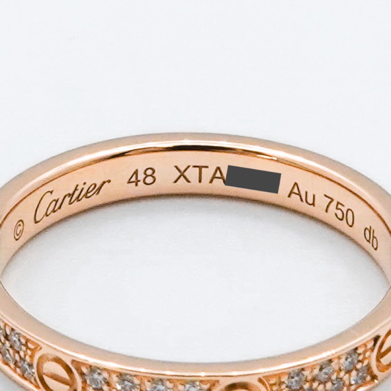 ミニラブリング PG 8号 純正ダイヤ