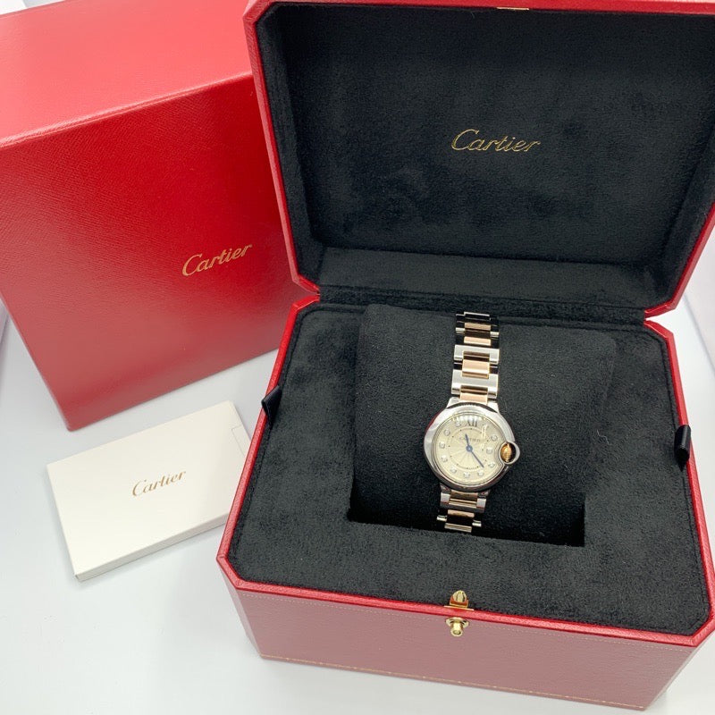 バロン ブルー ドゥ カルティエ 28mm SS×PG ブレス