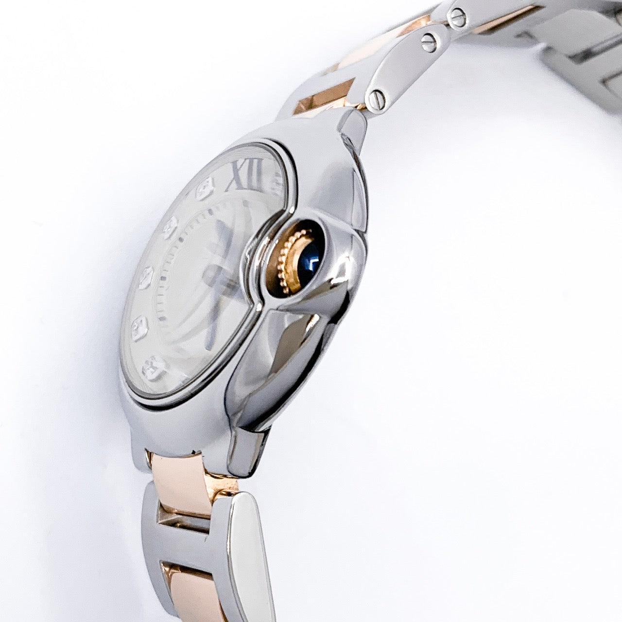 バロン ブルー ドゥ カルティエ 28mm SS×PG ブレス