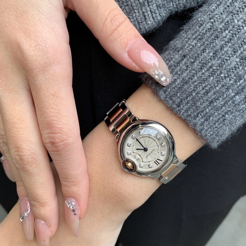 バロン ブルー ドゥ カルティエ 28mm SS×PG ブレス