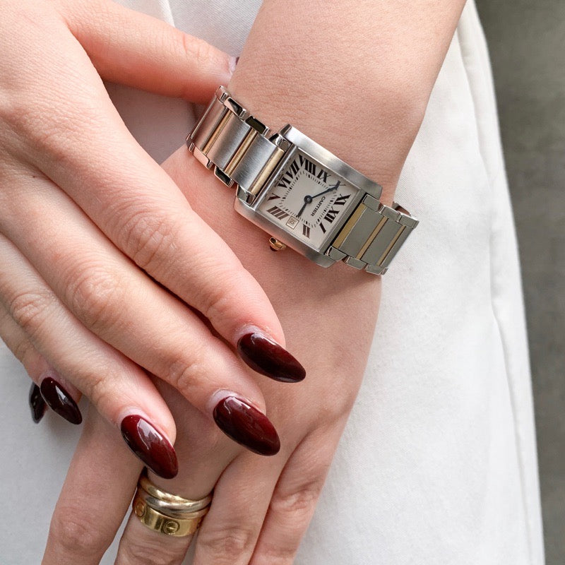 ここひろみき  タンクフランセーズ 80万円 追加 Cartier - ここひろみき様専用 タンクフランセーズ 80万円 追加の通販