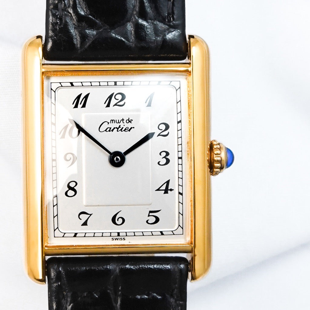 マストタンク LM アラビア文字盤 ゴールド