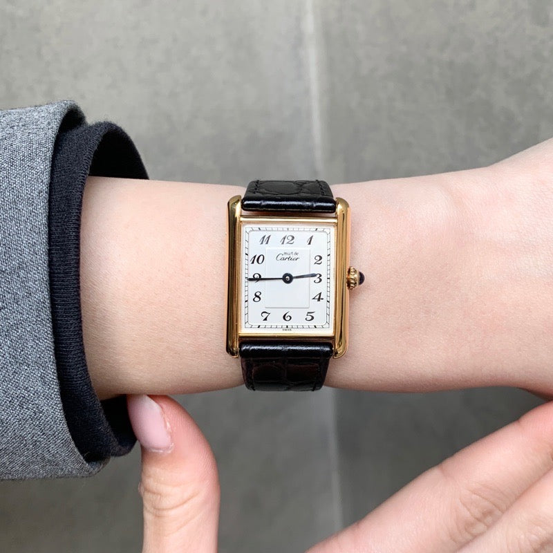 マストタンク LM アラビア文字盤 ゴールド