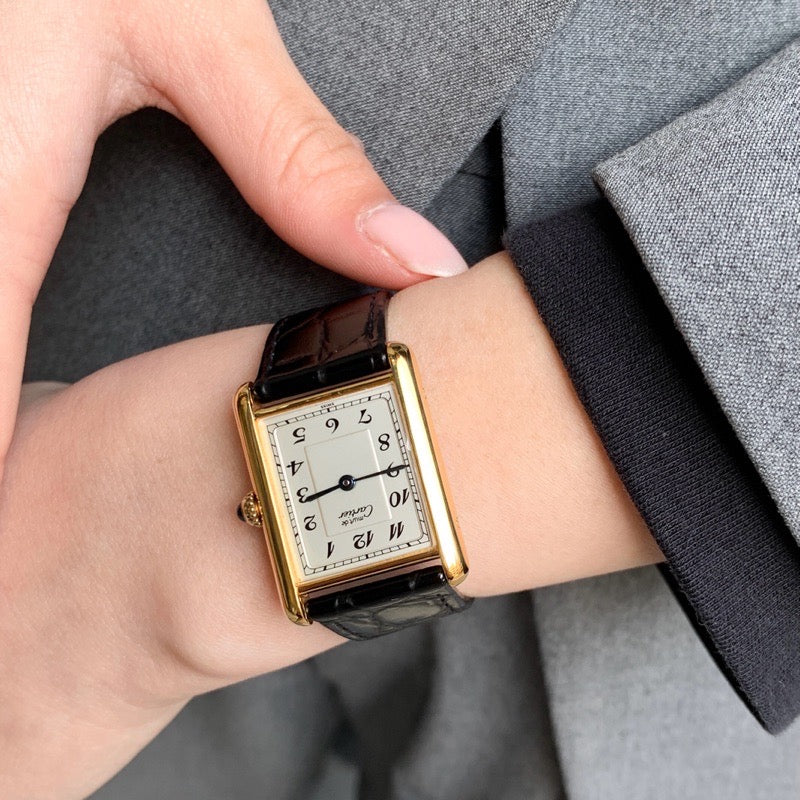 マストタンク LM アラビア文字盤 ゴールド