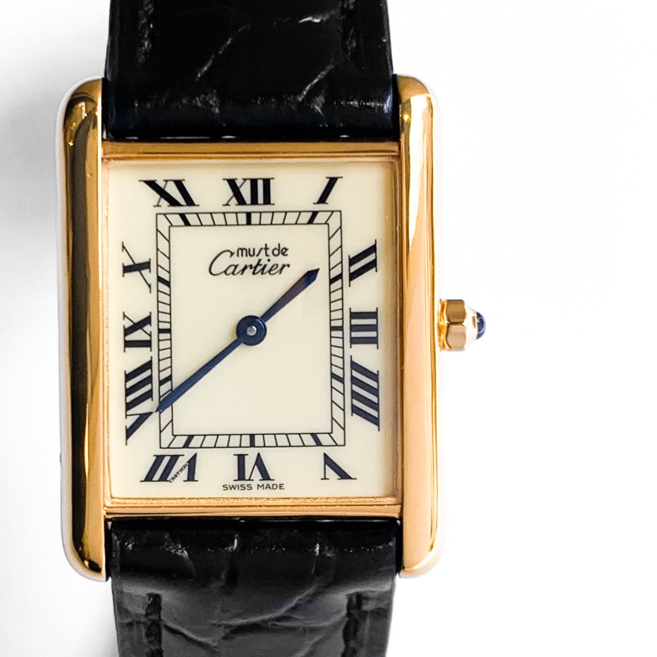 Mast Tank LM Beige Roman Dial Gold