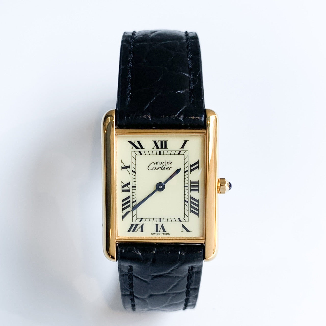 Mast Tank LM Beige Roman Dial Gold