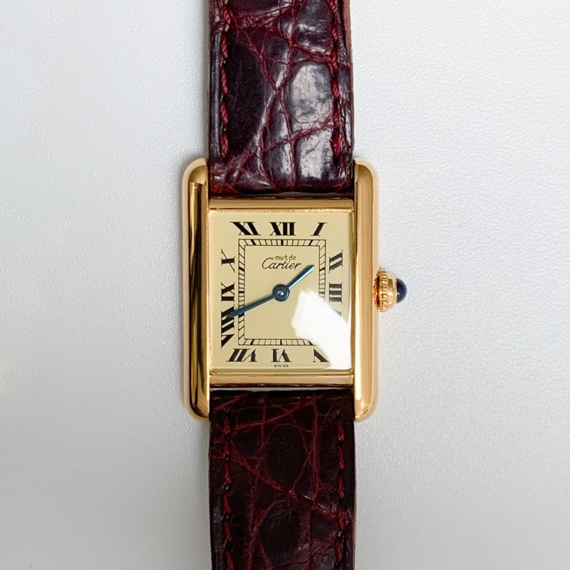 Mast Tank SM Beige Roman Dial Gold 