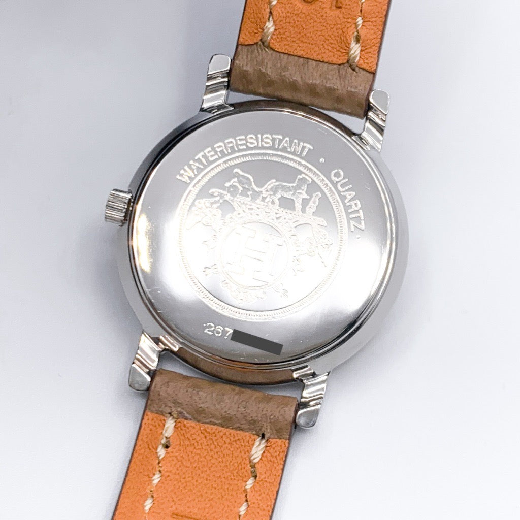 Serie Combi White Dial Leather