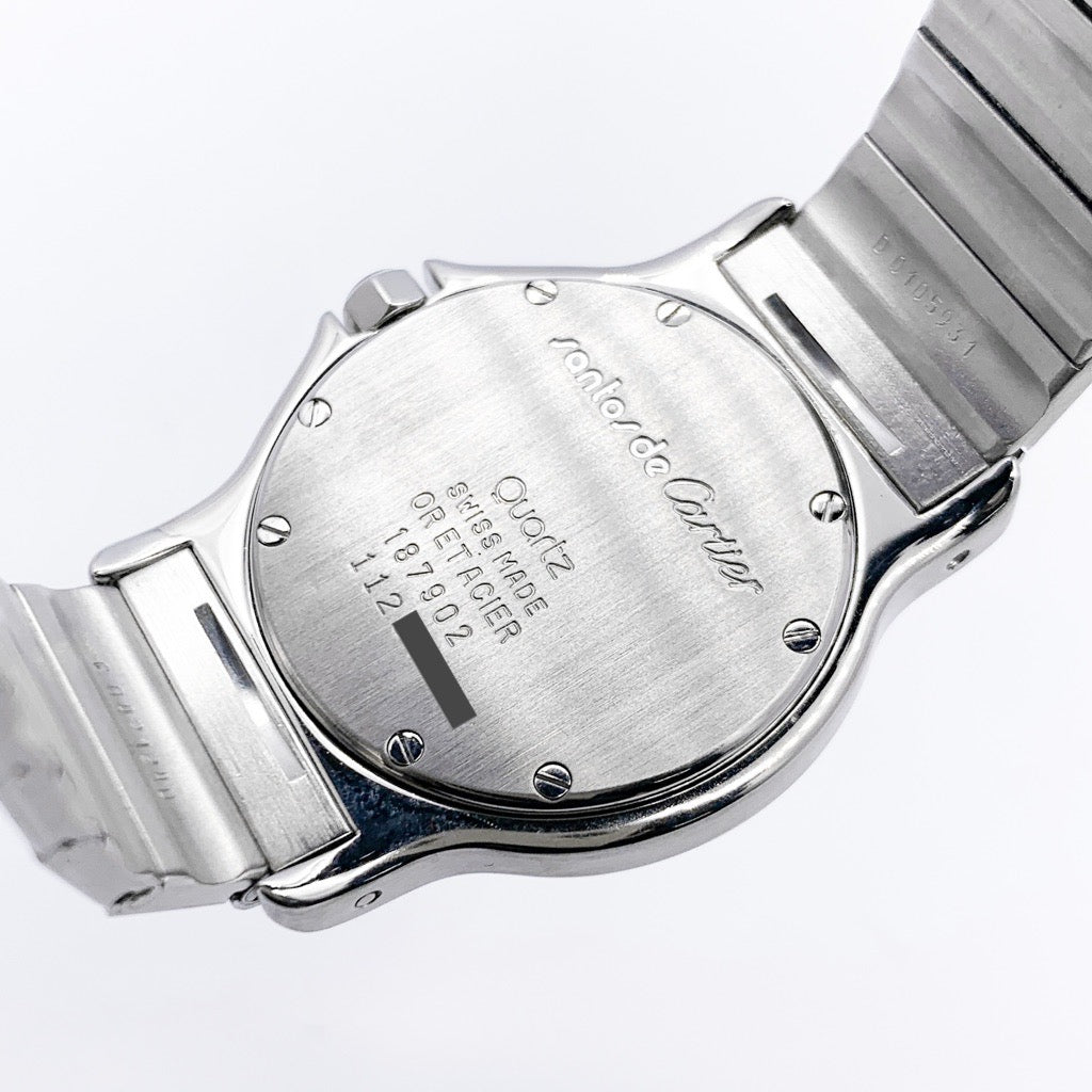 Santos Octagon LM Date 3-Hand Two-Tone