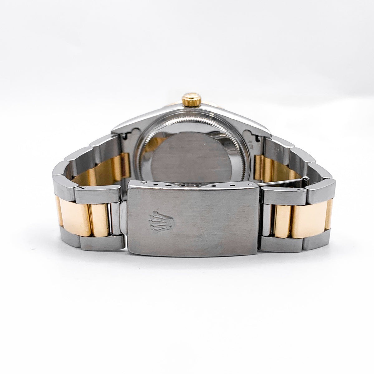 オイスターパーペチュアル シルバー文字盤 コンビ 34mm　14203