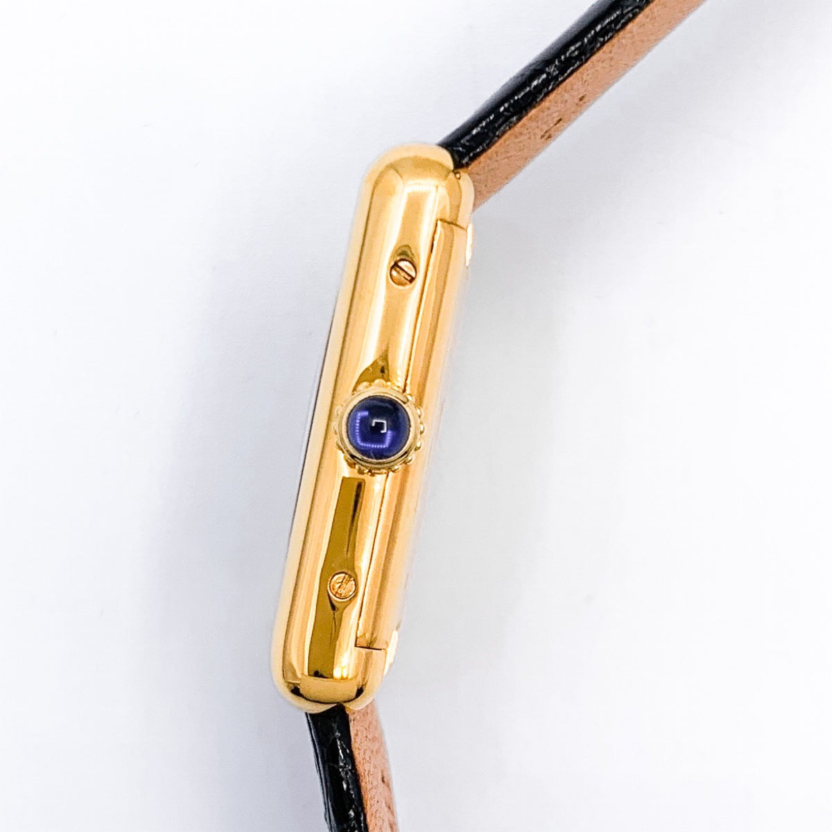 Must Tank SM Hand-wound Mahogany Dial Gold